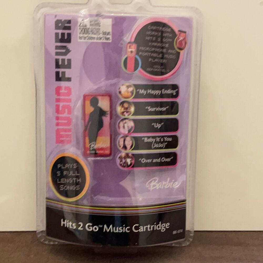 Mattel 2005 Barbie Hits 2 Go Karaoke Music Cartridge -  My Happy Ending